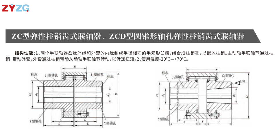 ZC型彈性柱銷齒式香蕉视频三级片